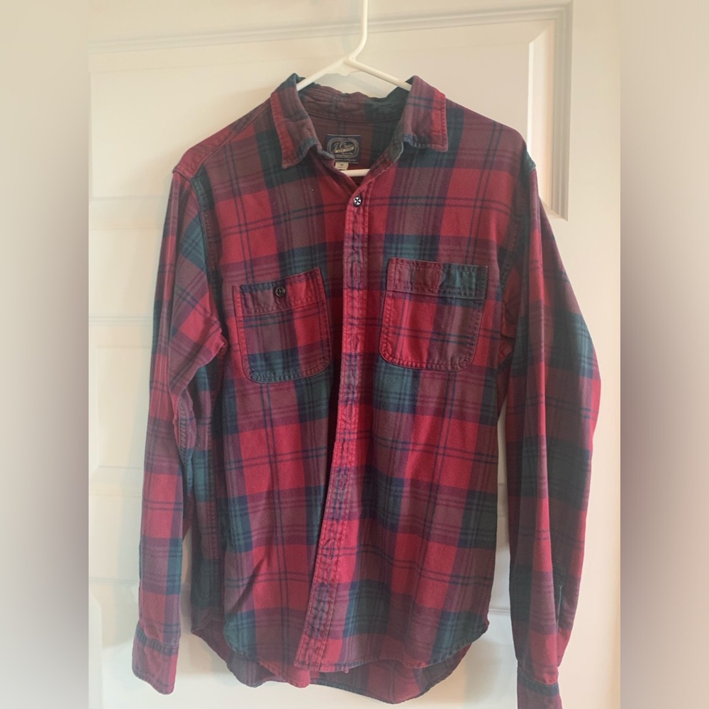 J Crew Flannel Button Down